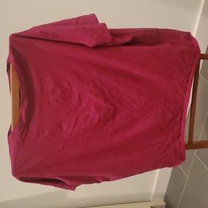 LULULEMON back in action maroon t-shirt US size 8